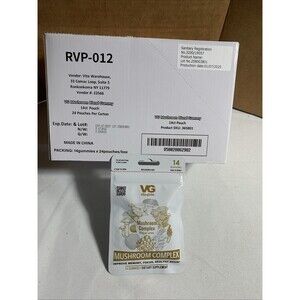 Case - 24 Packs of 14 Gummies - Vita Globe Mushroom Complex Gummies 25MG - 336